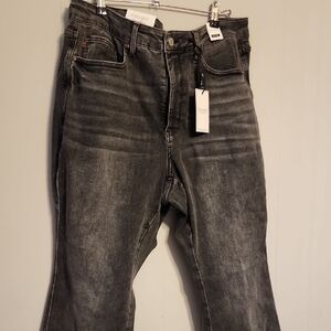 Judy Blue Women's Gray Flare Jeans